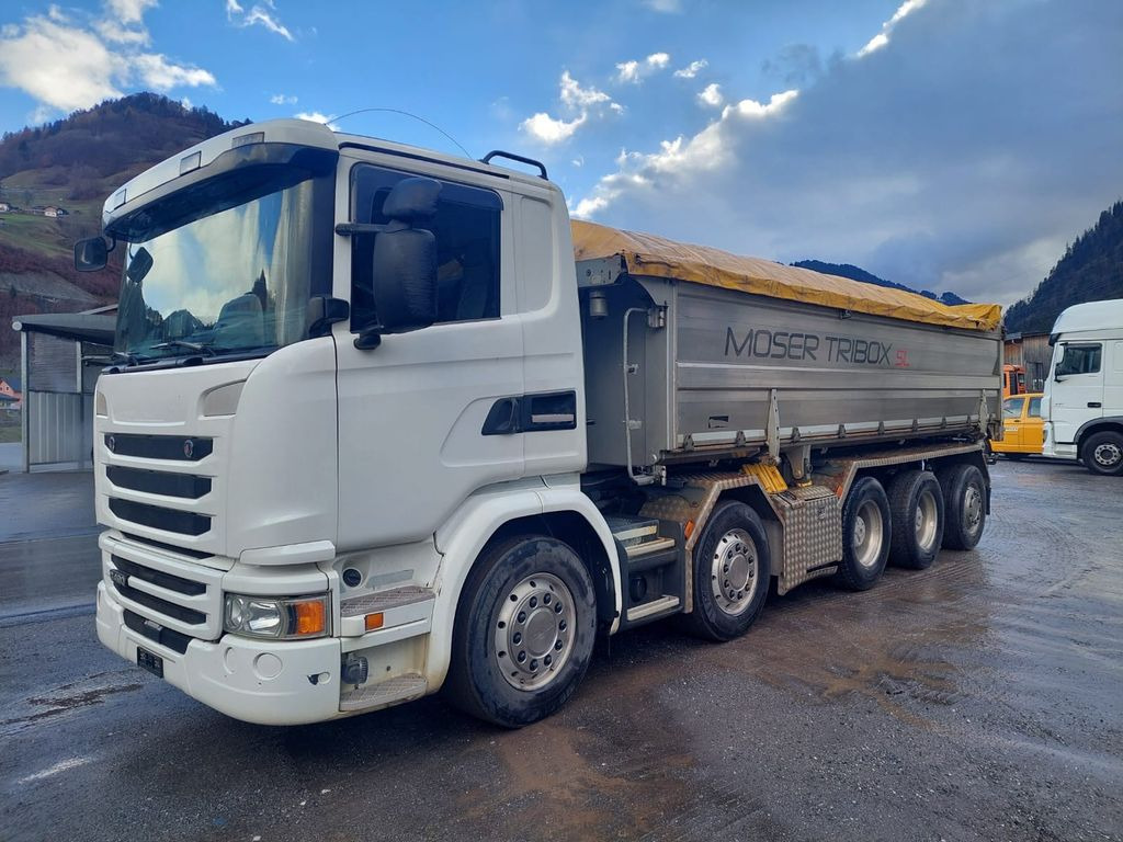 Scania G490 10x4, E6, Moser Kipper - Tipper: picture 4 Scania G490 10x4, E6, Moser Kipper - Tipper: picture 4