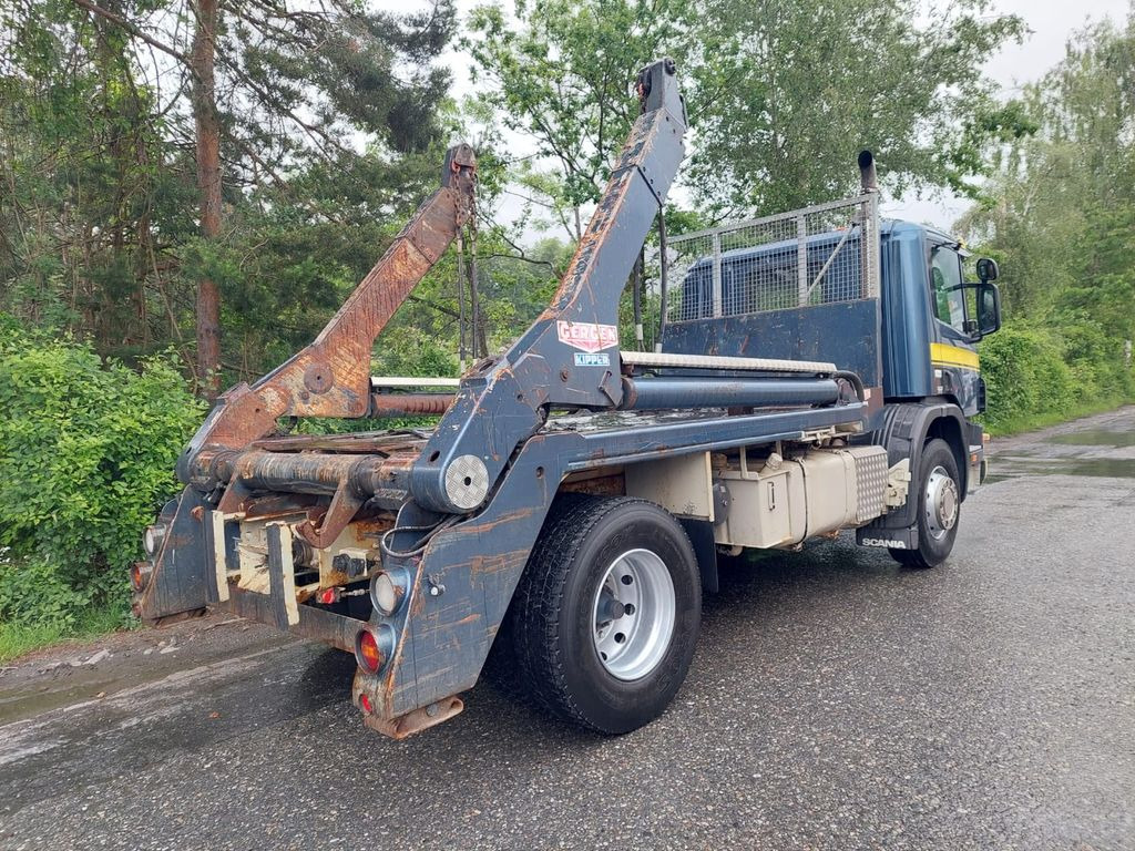 Skip loader truck Scania P114 340 GB 4x2, E2, Welaki Gergen, Retarder: picture 7