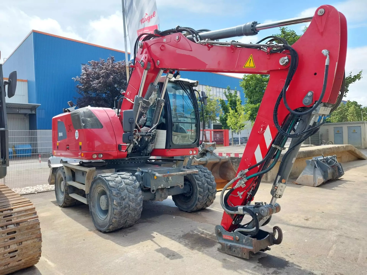2018 Liebherr A 914 Litronic - Wheel excavator: picture 2 2018 Liebherr A 914 Litronic - Wheel excavator: picture 2