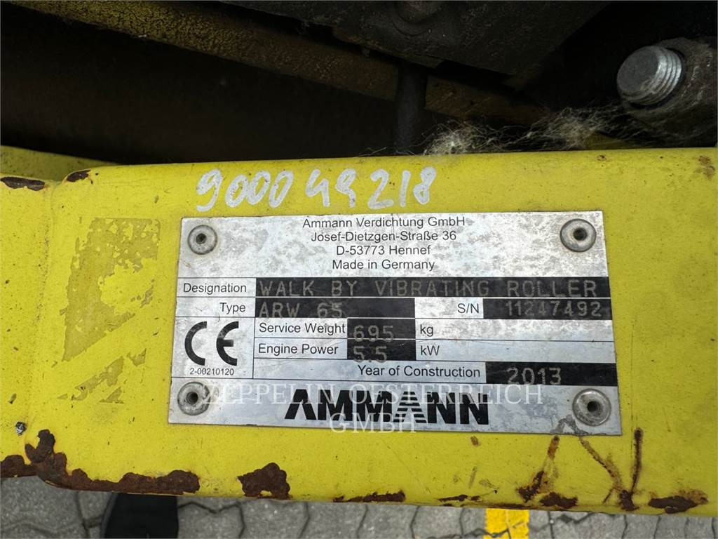 Ammann ARW 65 - Mini roller: picture 3 Ammann ARW 65 - Mini roller: picture 3