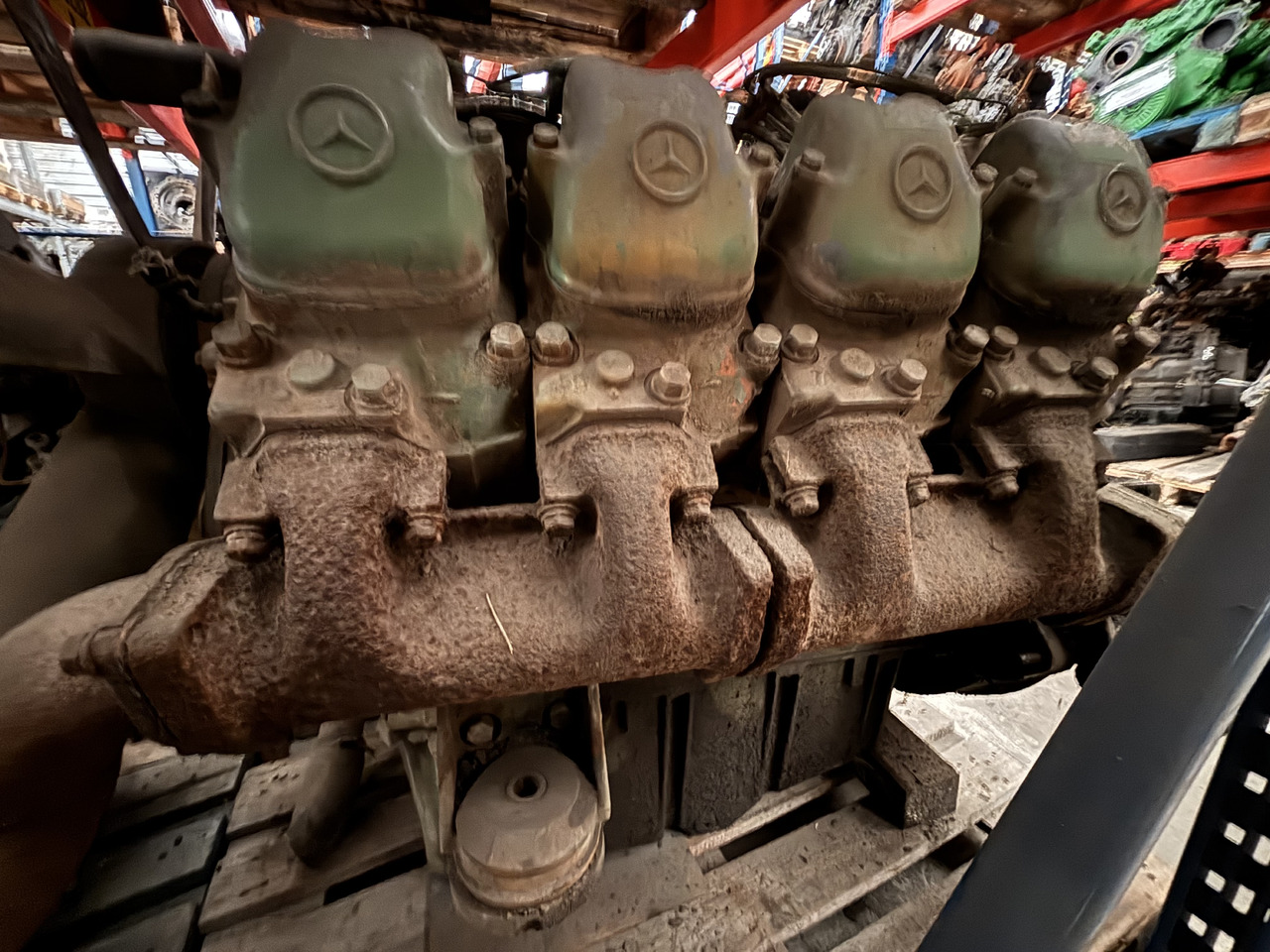 Engine for Truck Mercedes Benz V8 OM422 OM 422 Silnik ZF S6-85 Moc 206Kw: picture 7