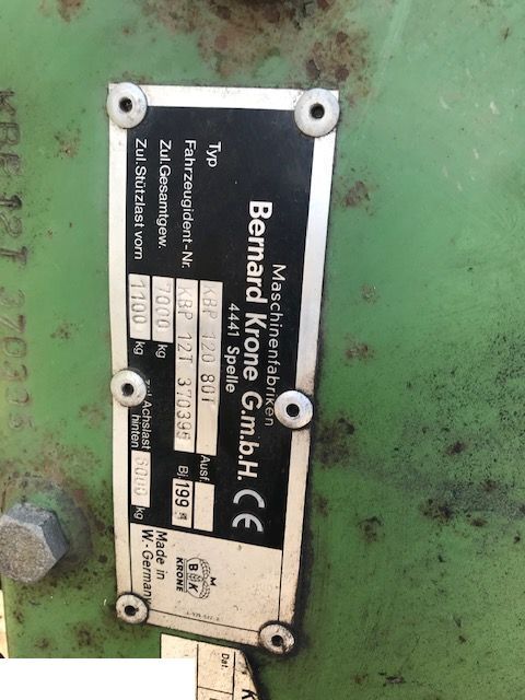 Krone Big Pack 120-80 - Listwy - Spare parts for Square baler: picture 2 Krone Big Pack 120-80 - Listwy - Spare parts for Square baler: picture 2