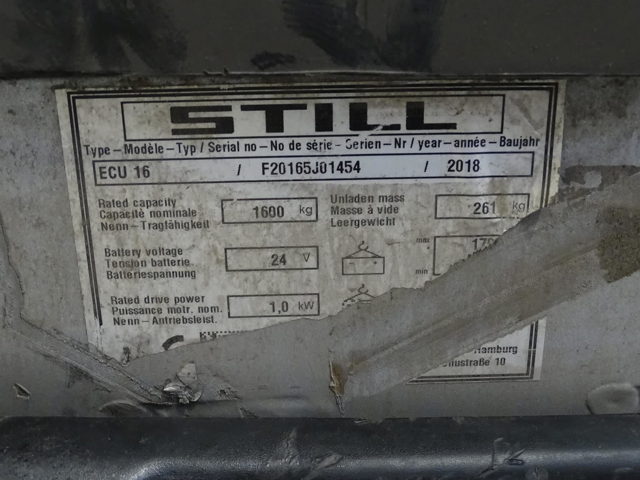 STILL ECU16 - Pallet truck: picture 5 STILL ECU16 - Pallet truck: picture 5