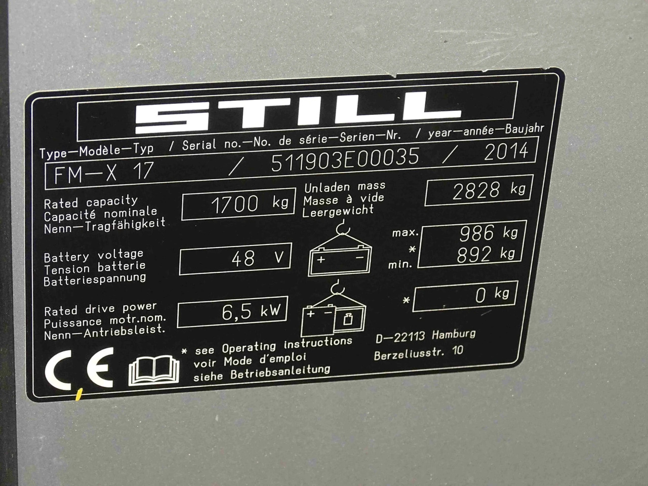 STILL FM-X17 - Reach truck: picture 5 STILL FM-X17 - Reach truck: picture 5