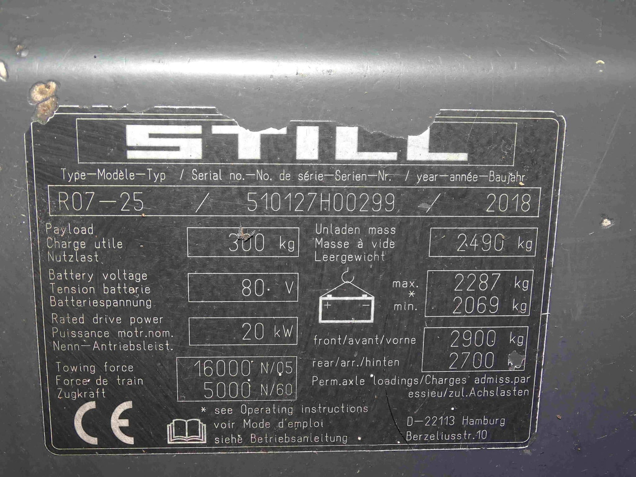 STILL R07-25 - Tow tractor: picture 2 STILL R07-25 - Tow tractor: picture 2
