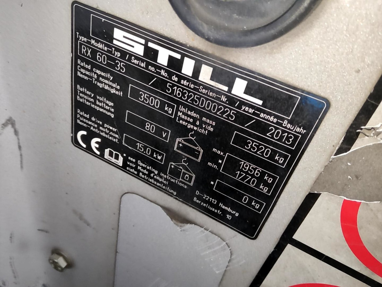 STILL RX60-35 - Electric forklift: picture 2 STILL RX60-35 - Electric forklift: picture 2