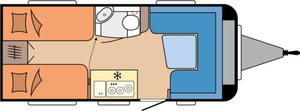 Hobby De Luxe 460 LU 2025 1500kg. - Caravan: picture 2 Hobby De Luxe 460 LU 2025 1500kg. - Caravan: picture 2
