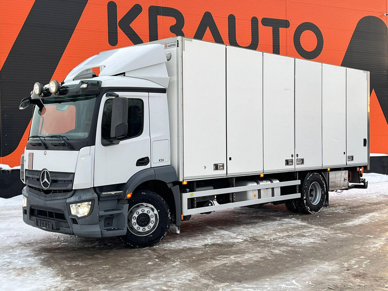 Mercedes-Benz Antos 1830 4x2 EURO 6 ! / BOX L=7593 mm - Box truck: picture 1 Mercedes-Benz Antos 1830 4x2 EURO 6 ! / BOX L=7593 mm - Box truck: picture 1