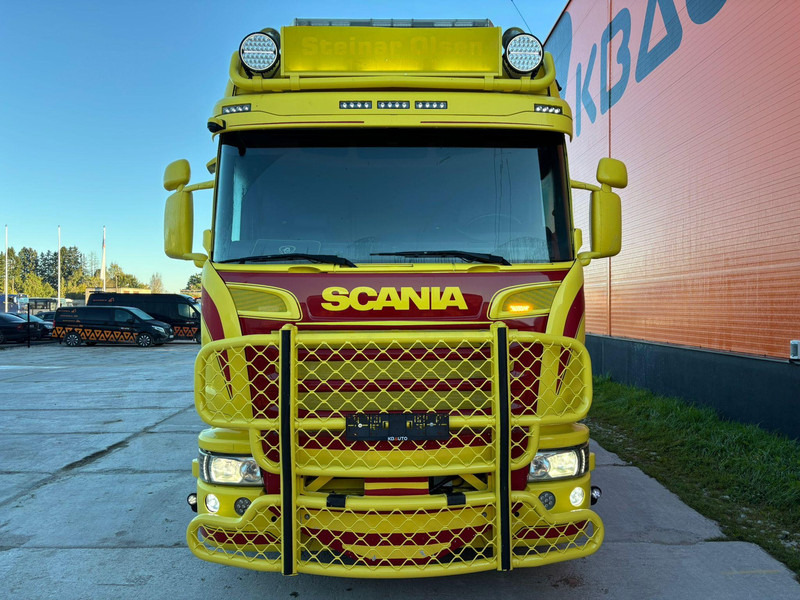 Scania G 490 8x4*4 PK 65002 SH / JIB CONNECTION / PLATFORM L=6301-7499 mm - Dropside/ Flatbed truck, Crane truck: picture 3 Scania G 490 8x4*4 PK 65002 SH / JIB CONNECTION / PLATFORM L=6301-7499 mm - Dropside/ Flatbed truck, Crane truck: picture 3