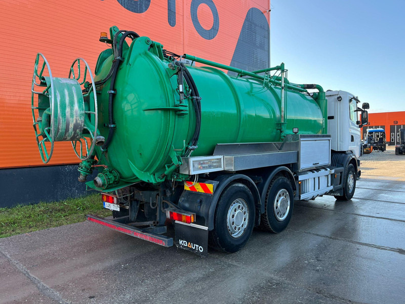 Scania R 124 6x2*4 TANK 1500 I + 13000 l / VACUUM Moro PM200 year 2015 / PRESSURE Pratissoli 500 bar / 200 l/min - Vacuum truck: picture 4 Scania R 124 6x2*4 TANK 1500 I + 13000 l / VACUUM Moro PM200 year 2015 / PRESSURE Pratissoli 500 bar / 200 l/min - Vacuum truck: picture 4