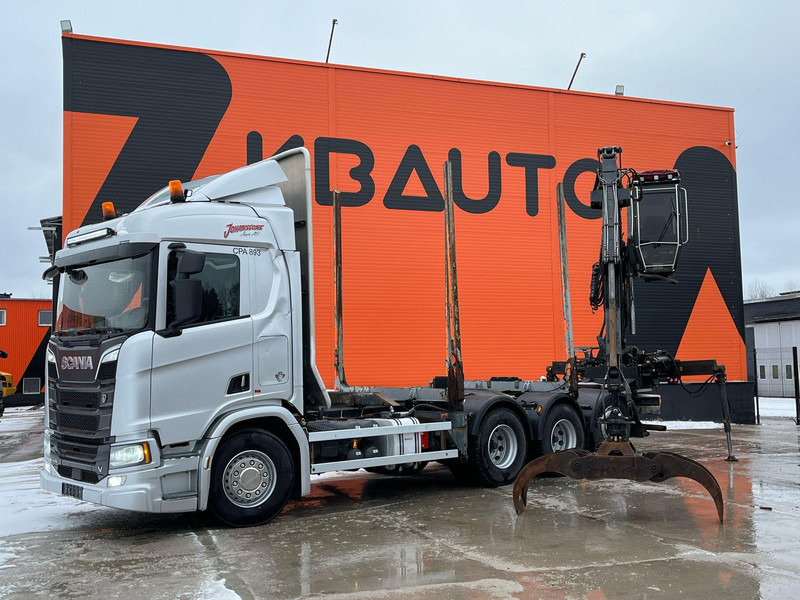 Scania R 520 8x4*4 RETARDER - Timber truck, Crane truck: picture 1 Scania R 520 8x4*4 RETARDER - Timber truck, Crane truck: picture 1