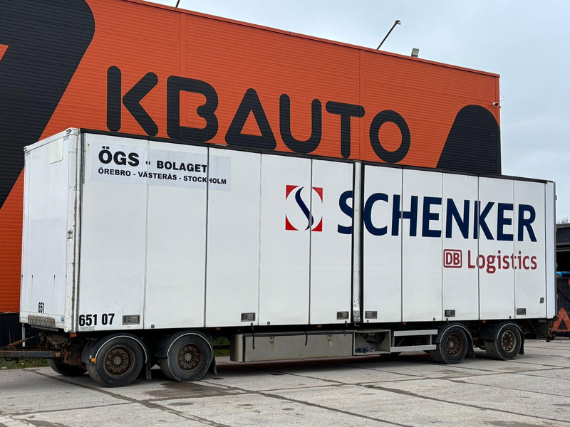 Vak V-4-40 SAF AXLES / EXTENDABLE DRAWBAR - Closed box trailer: picture 1 Vak V-4-40 SAF AXLES / EXTENDABLE DRAWBAR - Closed box trailer: picture 1