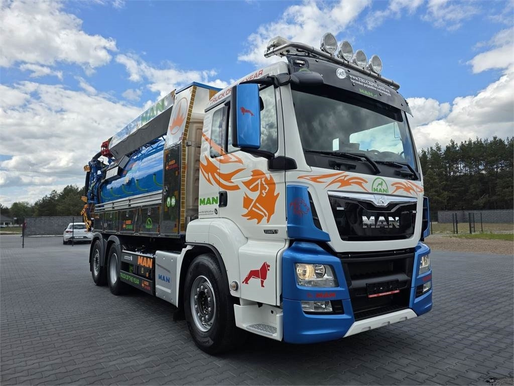 MAN WUKO KAISER EUR-MARK PKL 7.9 FOR CLEANING SEWAGE E - Vacuum truck: picture 2 MAN WUKO KAISER EUR-MARK PKL 7.9 FOR CLEANING SEWAGE E - Vacuum truck: picture 2