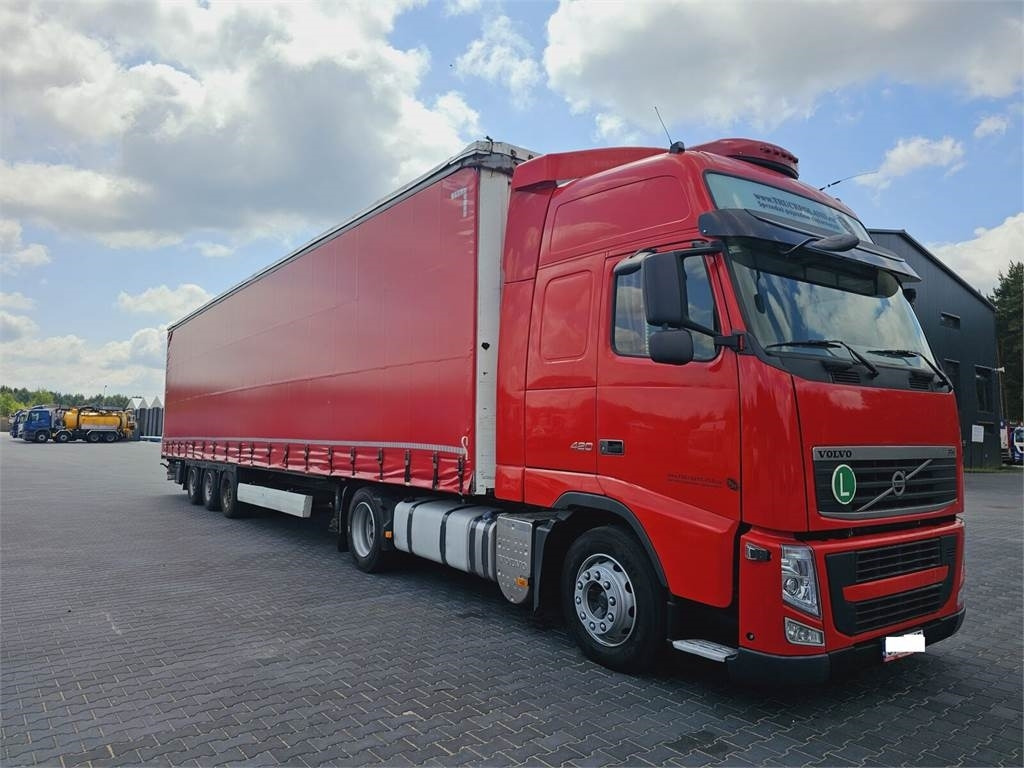 Volvo FH13 XXL EURO 5 2011 + KRONE MEGA RAISE  - Tractor unit: picture 2 Volvo FH13 XXL EURO 5 2011 + KRONE MEGA RAISE  - Tractor unit: picture 2