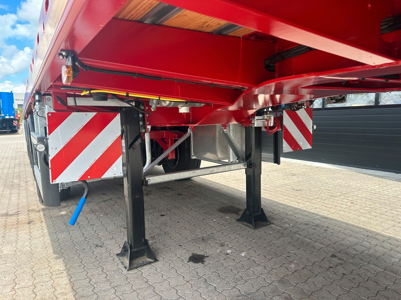 Dropside/ Flatbed semi-trailer Faymonville Maxtrailer 4 achs tele auflieger / 29.000 mm: picture 11
