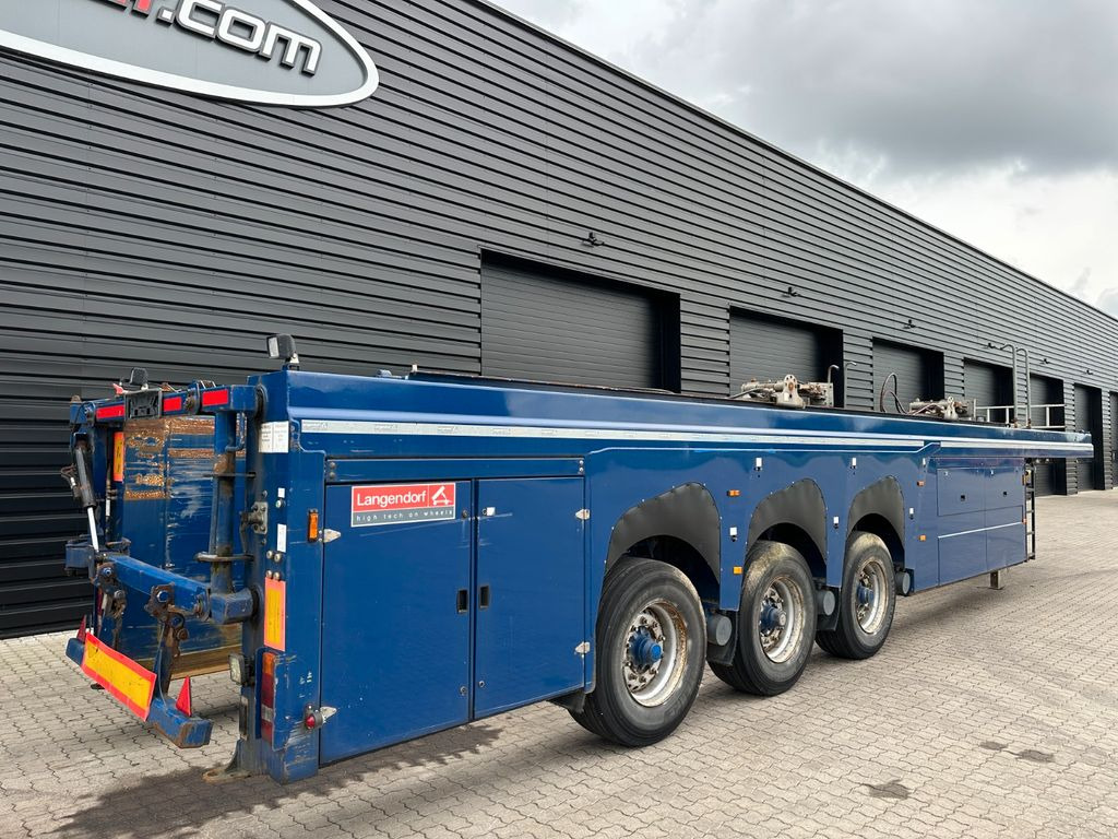 Langendorf 3 achs Innenlader Langendorf 3 achs Innenlader - Low loader semi-trailer: picture 2 Langendorf 3 achs Innenlader Langendorf 3 achs Innenlader - Low loader semi-trailer: picture 2