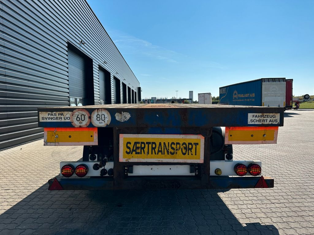 Dropside/ Flatbed semi-trailer Nooteboom 4 achs tele / 3 x ausziehbar /  48.000 mm: picture 11