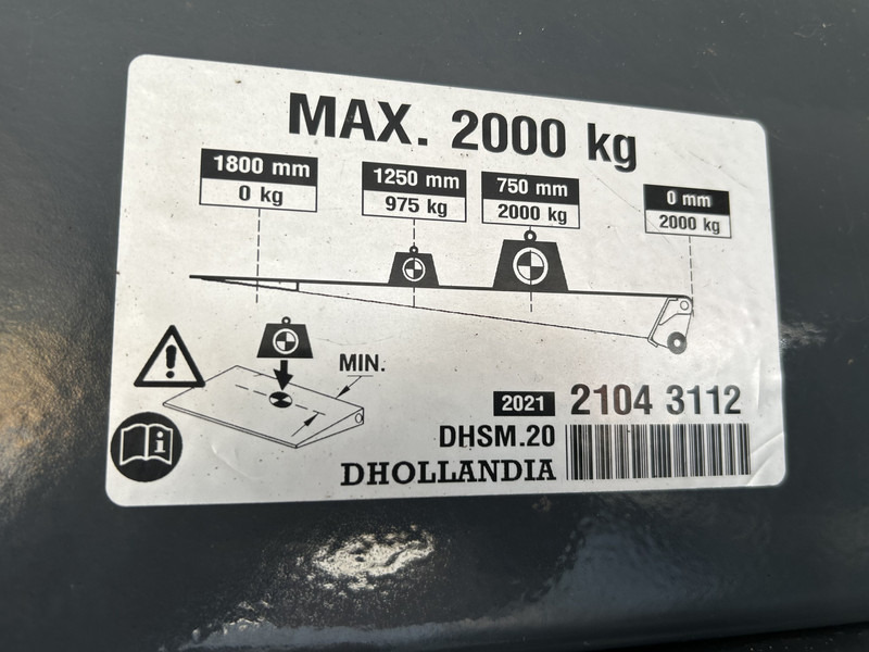 Refrigerator truck DAF CF 260 FA / Carrier Koeler - 30 gr / Chereau Frigobox / Laadklep 2000 kg: picture 12