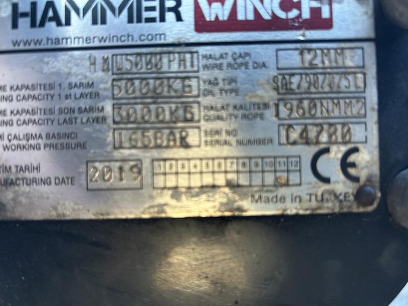 Autotransporter semi-trailer Eroglu ALPB 08 / Semi Dieplader / Auto - Machine Transport / Lier 5 Ton: picture 7 Autotransporter semi-trailer Eroglu ALPB 08 / Semi Dieplader / Auto - Machine Transport / Lier 5 Ton: picture 7