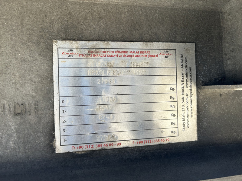 Autotransporter semi-trailer Eroglu ALPB 08 / Semi Dieplader / Auto - Machine Transport / Lier 5 Ton: picture 12 Autotransporter semi-trailer Eroglu ALPB 08 / Semi Dieplader / Auto - Machine Transport / Lier 5 Ton: picture 12