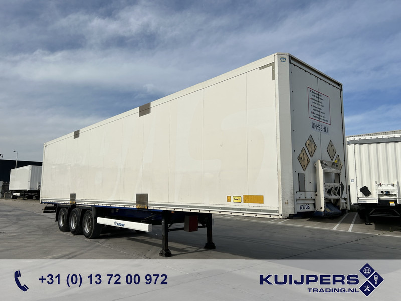 Krone DryLiner / Box / Huckepack / BPW Drum / APK TUV 12-25 - Closed box semi-trailer: picture 1 Krone DryLiner / Box / Huckepack / BPW Drum / APK TUV 12-25 - Closed box semi-trailer: picture 1