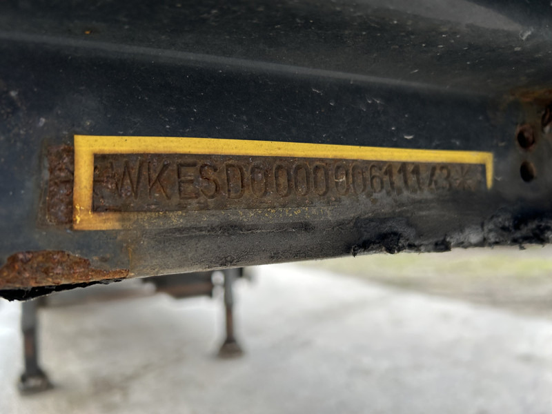 Curtainsider semi-trailer Krone Profi Liner / Pritsch - Plane / BPW Trommel / NL Aufligger: picture 8