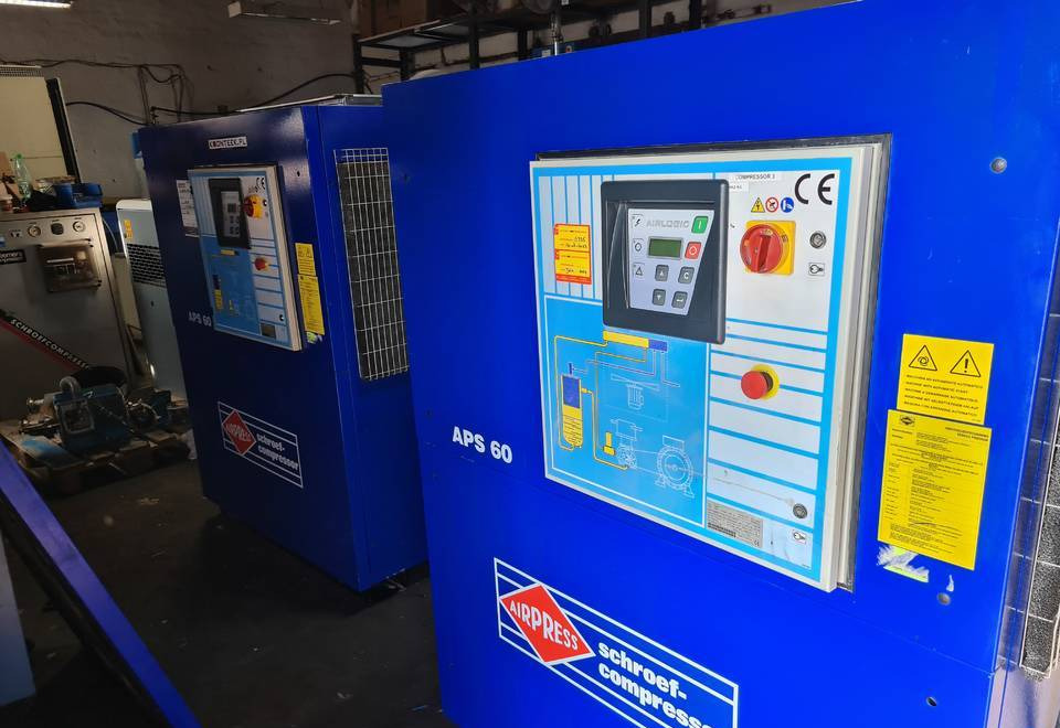 Kompresor śrubowy AIRPRESS APS 60, 45 kw - Air compressor: picture 4 Kompresor śrubowy AIRPRESS APS 60, 45 kw - Air compressor: picture 4