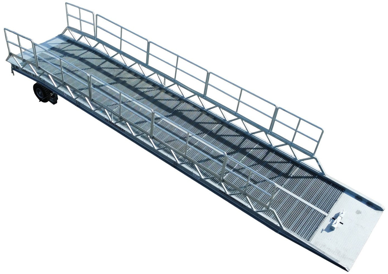 AZ RAMP-EASY XL-12 FULL GALVA. WIDE Mobil Galvanizate Loading Ramp With Level Off, 12 t Capacity - Loading ramp: picture 1 AZ RAMP-EASY XL-12 FULL GALVA. WIDE Mobil Galvanizate Loading Ramp With Level Off, 12 t Capacity - Loading ramp: picture 1
