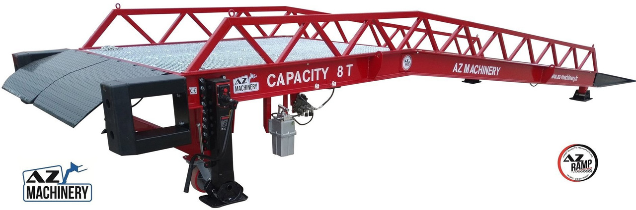 Loading Ramp with with hydraulic tilting bridge - AZ RAMP - STAR- 12T-ZR. 12 ton - Loading ramp: picture 1 Loading Ramp with with hydraulic tilting bridge - AZ RAMP - STAR- 12T-ZR. 12 ton - Loading ramp: picture 1