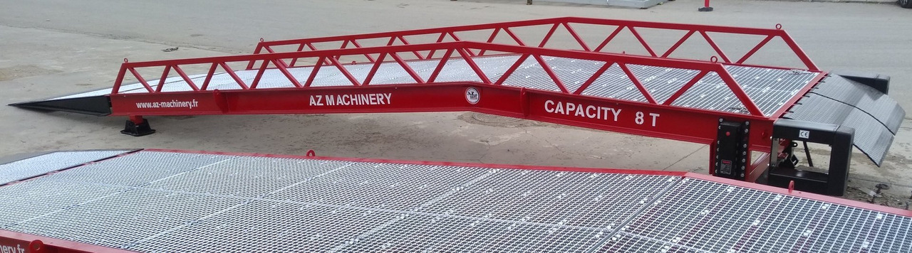 Loading Ramp with with hydraulic tilting bridge - AZ RAMP - STAR- 12T-ZR. 12 ton - Loading ramp: picture 3 Loading Ramp with with hydraulic tilting bridge - AZ RAMP - STAR- 12T-ZR. 12 ton - Loading ramp: picture 3