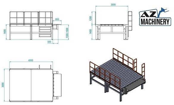 Loading dock Table AZ RAMP-DISPATCH 3-4 ZR-6T-180 ° - Loading ramp: picture 2 Loading dock Table AZ RAMP-DISPATCH 3-4 ZR-6T-180 ° - Loading ramp: picture 2