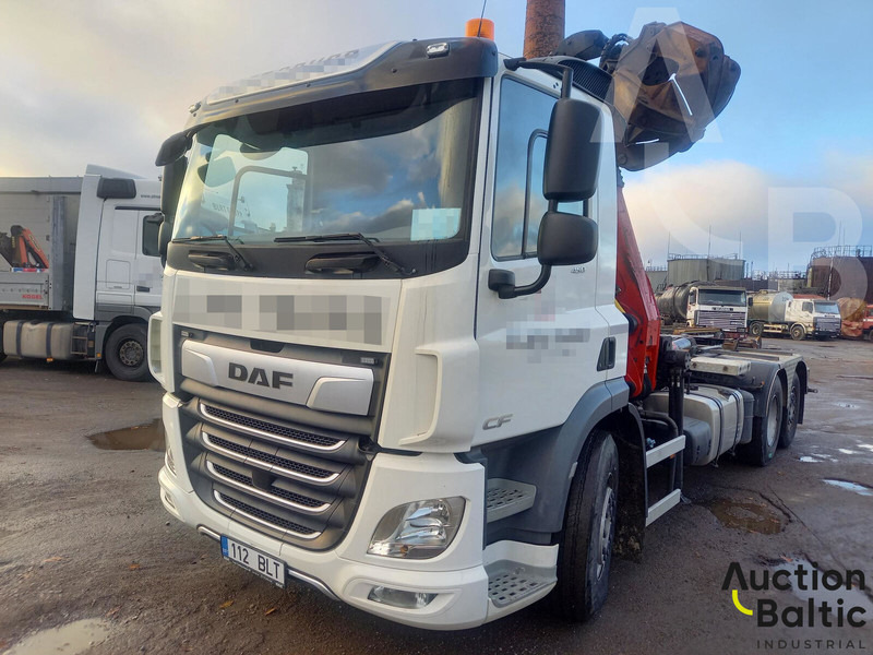 DAF CF 450 FAR - Hook lift truck, Crane truck: picture 1 DAF CF 450 FAR - Hook lift truck, Crane truck: picture 1