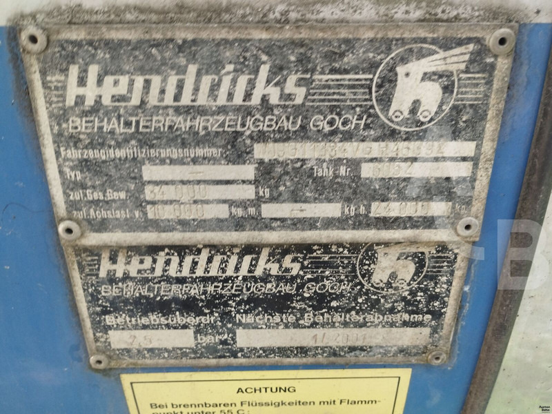 Tank semi-trailer Hendricks Goch: picture 17