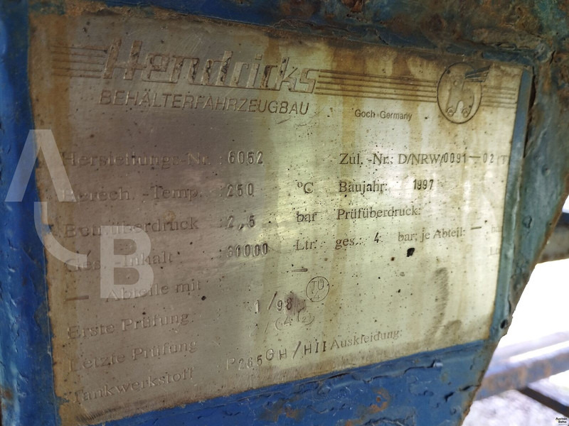 Tank semi-trailer Hendricks Goch: picture 18