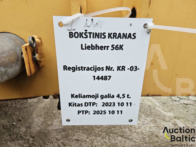 Tower crane Liebherr 56K: picture 13