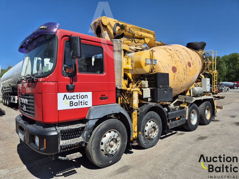 MAN 41.414 - Concrete mixer truck: picture 1 MAN 41.414 - Concrete mixer truck: picture 1