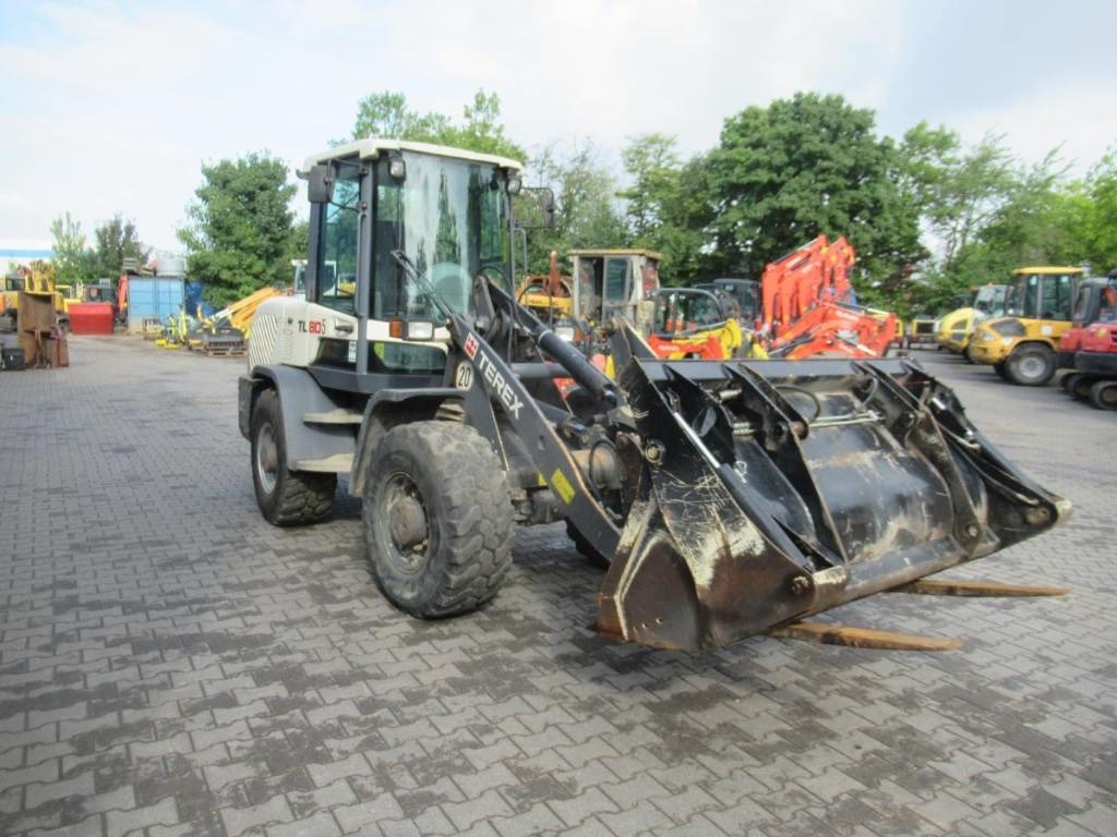 Terex TL80 Klappschaufel Gabel - Wheel loader: picture 2 Terex TL80 Klappschaufel Gabel - Wheel loader: picture 2
