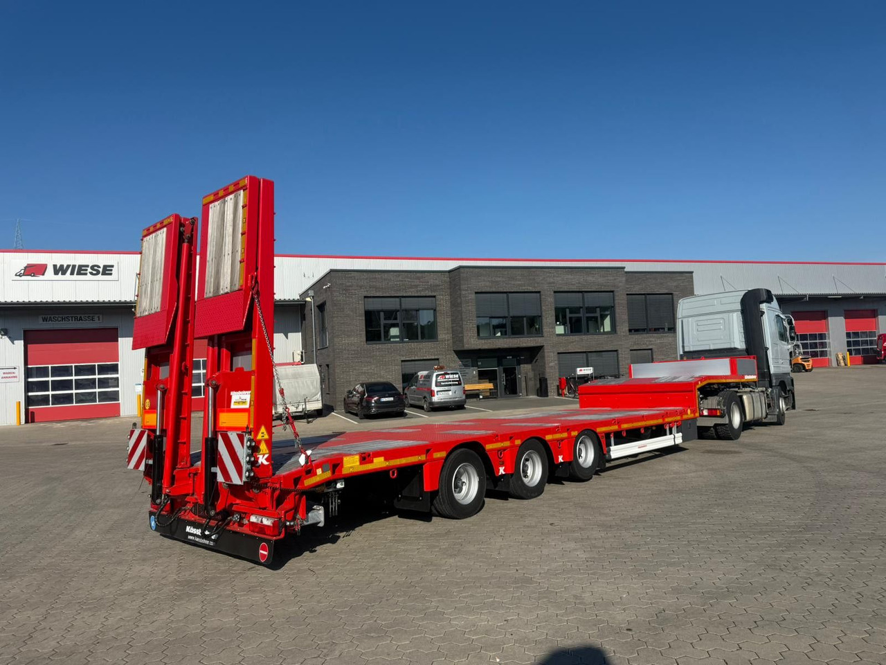 Kässbohrer K.SLA 3 / 1N-18/30 Ausziehbarer Tieflader - Low loader semi-trailer: picture 3 Kässbohrer K.SLA 3 / 1N-18/30 Ausziehbarer Tieflader - Low loader semi-trailer: picture 3