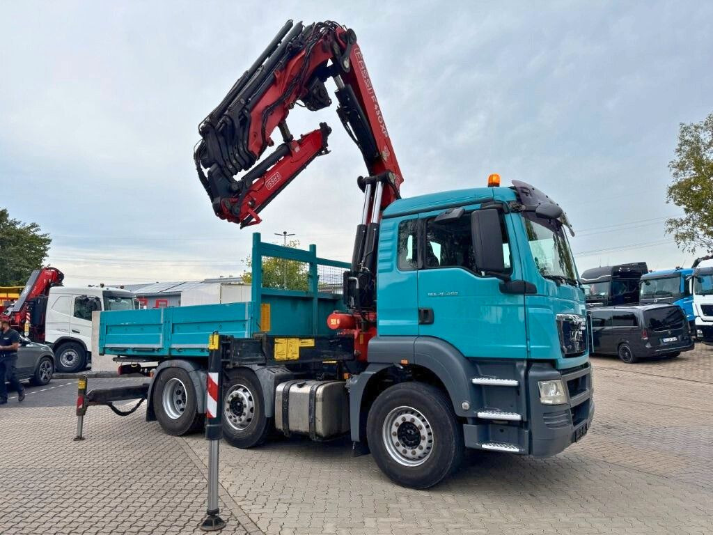MAN TGS 26.400 6x2 Pritsche mit Fassi F450 Frontkran - Dropside/ Flatbed truck, Crane truck: picture 5 MAN TGS 26.400 6x2 Pritsche mit Fassi F450 Frontkran - Dropside/ Flatbed truck, Crane truck: picture 5