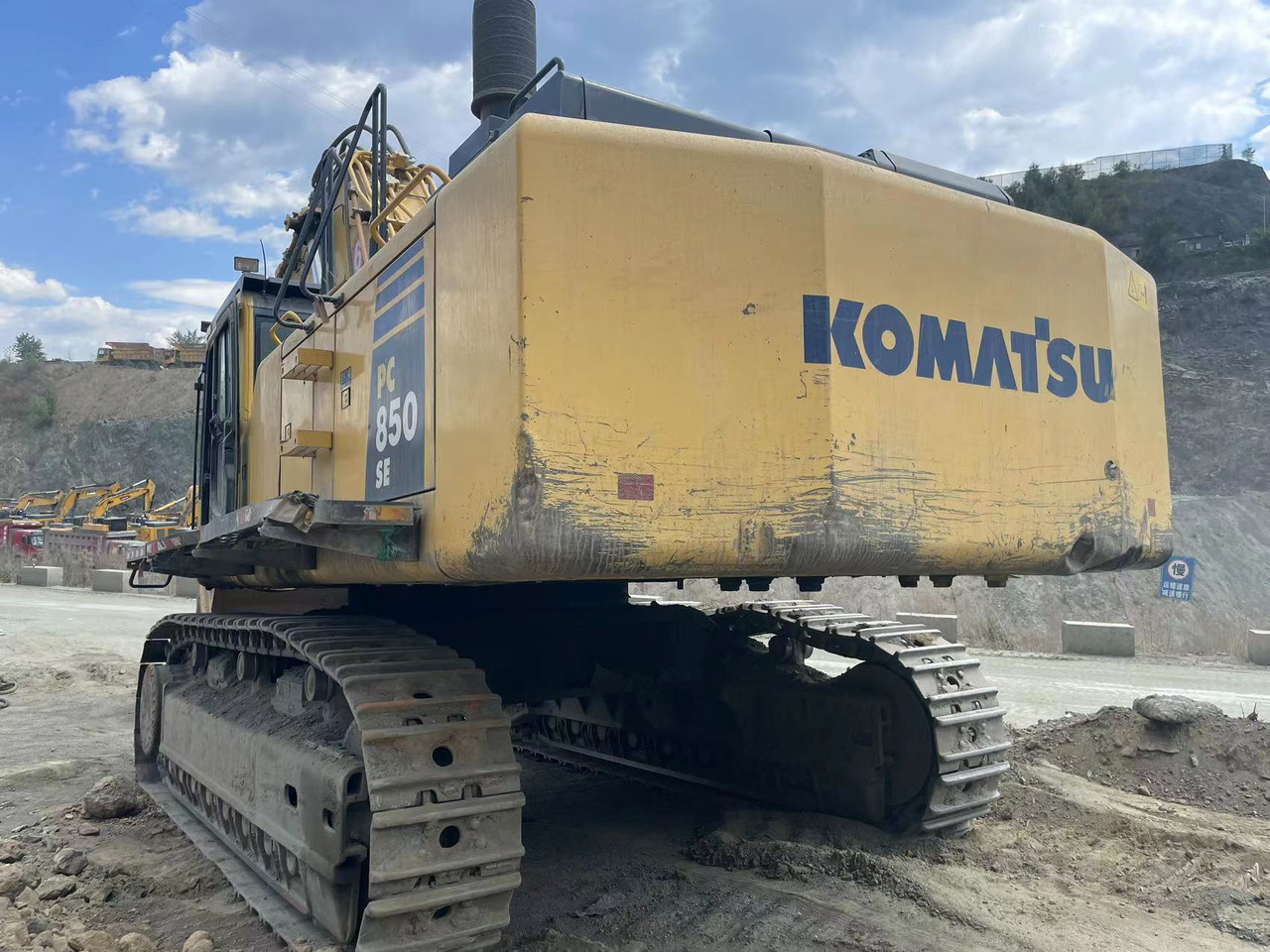 KOMATSU PC800 - Excavator: picture 2 KOMATSU PC800 - Excavator: picture 2