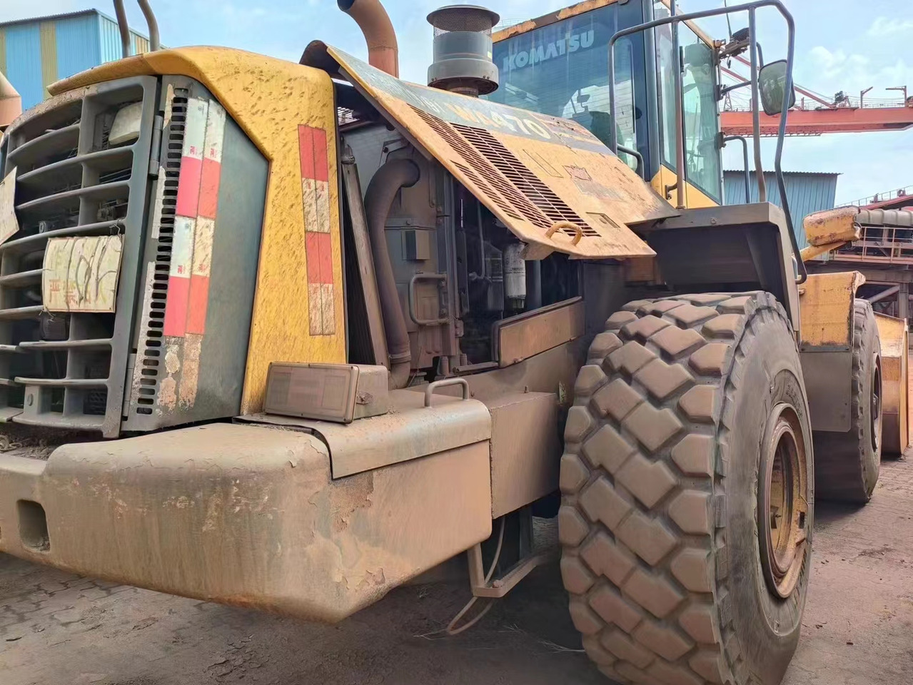 KOMATSU WA470-6 - Wheel loader: picture 5 KOMATSU WA470-6 - Wheel loader: picture 5