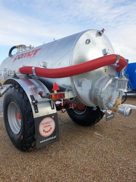POMOT Single-axial tanker truck/ Beczkowóz wóz asenizacyjny 8000 l - Slurry tanker: picture 1 POMOT Single-axial tanker truck/ Beczkowóz wóz asenizacyjny 8000 l - Slurry tanker: picture 1