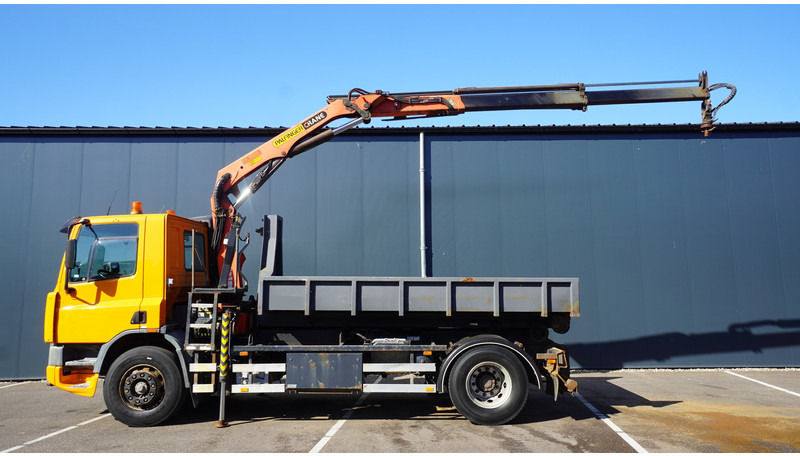 DAF CF 65.210 HOOKARM SYSTEM WITH PALFINGER PK 9501 CRANE - Crane truck: picture 1 DAF CF 65.210 HOOKARM SYSTEM WITH PALFINGER PK 9501 CRANE - Crane truck: picture 1