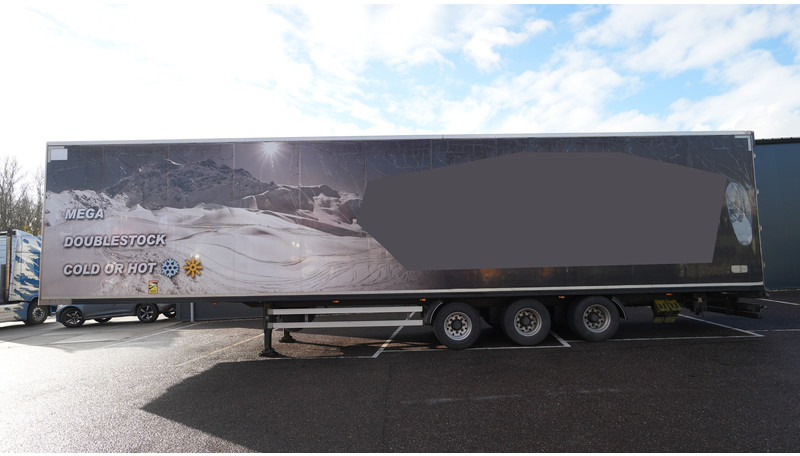 System 3 AXLE MEGA FRIGO TRAILER DOUBLESTOCK HOT OR COLD - Refrigerator semi-trailer: picture 1 System 3 AXLE MEGA FRIGO TRAILER DOUBLESTOCK HOT OR COLD - Refrigerator semi-trailer: picture 1