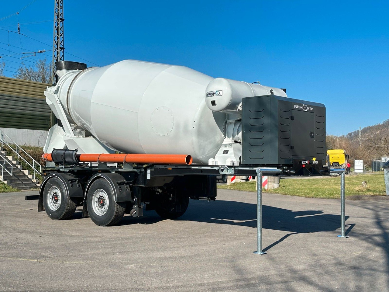 EUROMIX MTP - 10m³ Betonmischer-Auflieger - Concrete mixer truck: picture 1 EUROMIX MTP - 10m³ Betonmischer-Auflieger - Concrete mixer truck: picture 1