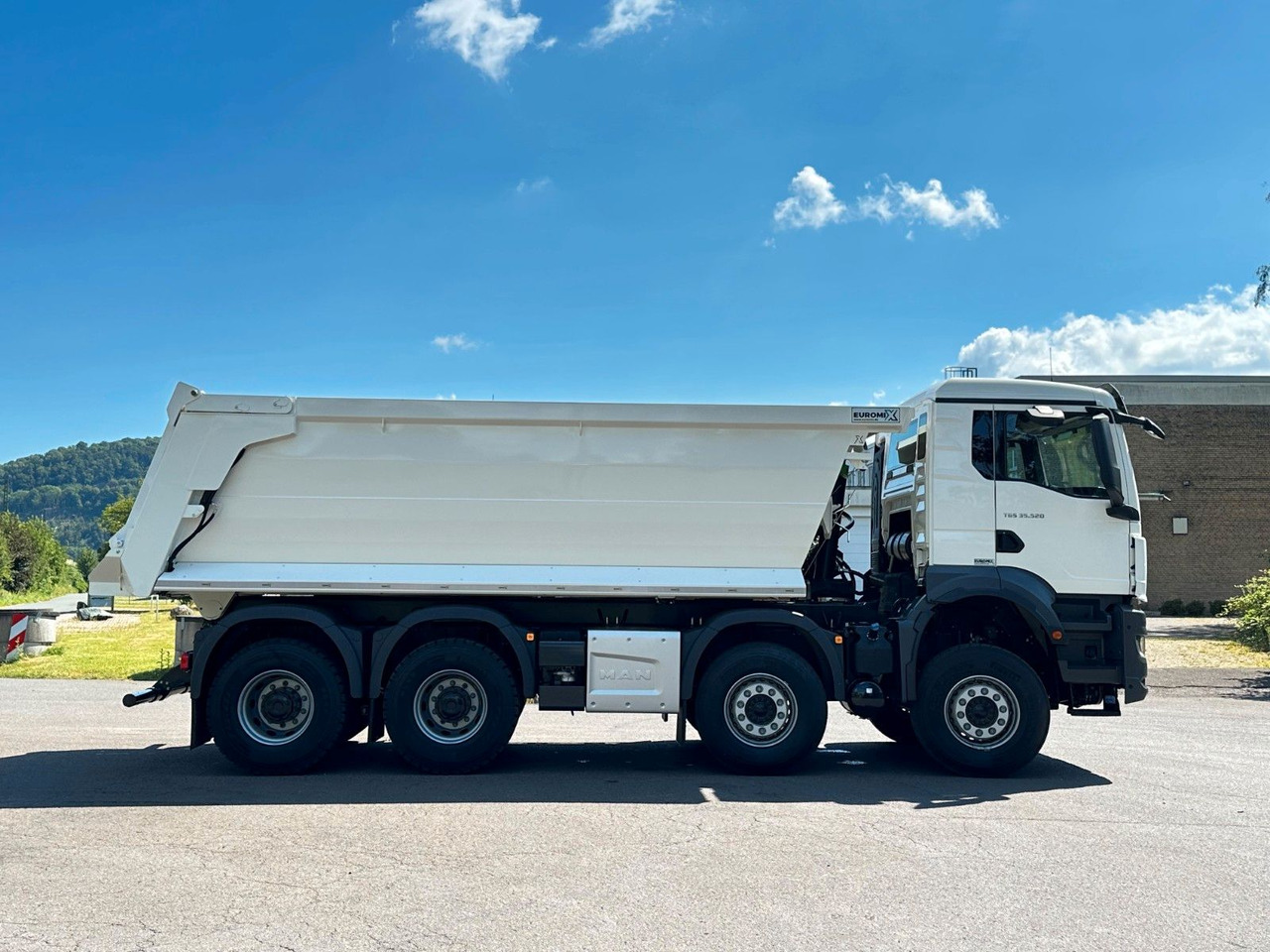 Tipper MAN TGS 37.480 8x4 EuromixMTP Mulden Kipper: picture 13