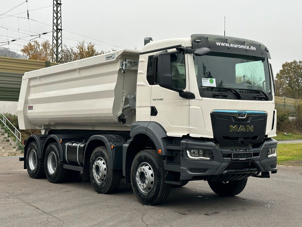Tipper MAN TGS 41.400 8x4 /  EUROMIX MTP 20m³/ EURO2 Kipper: picture 7