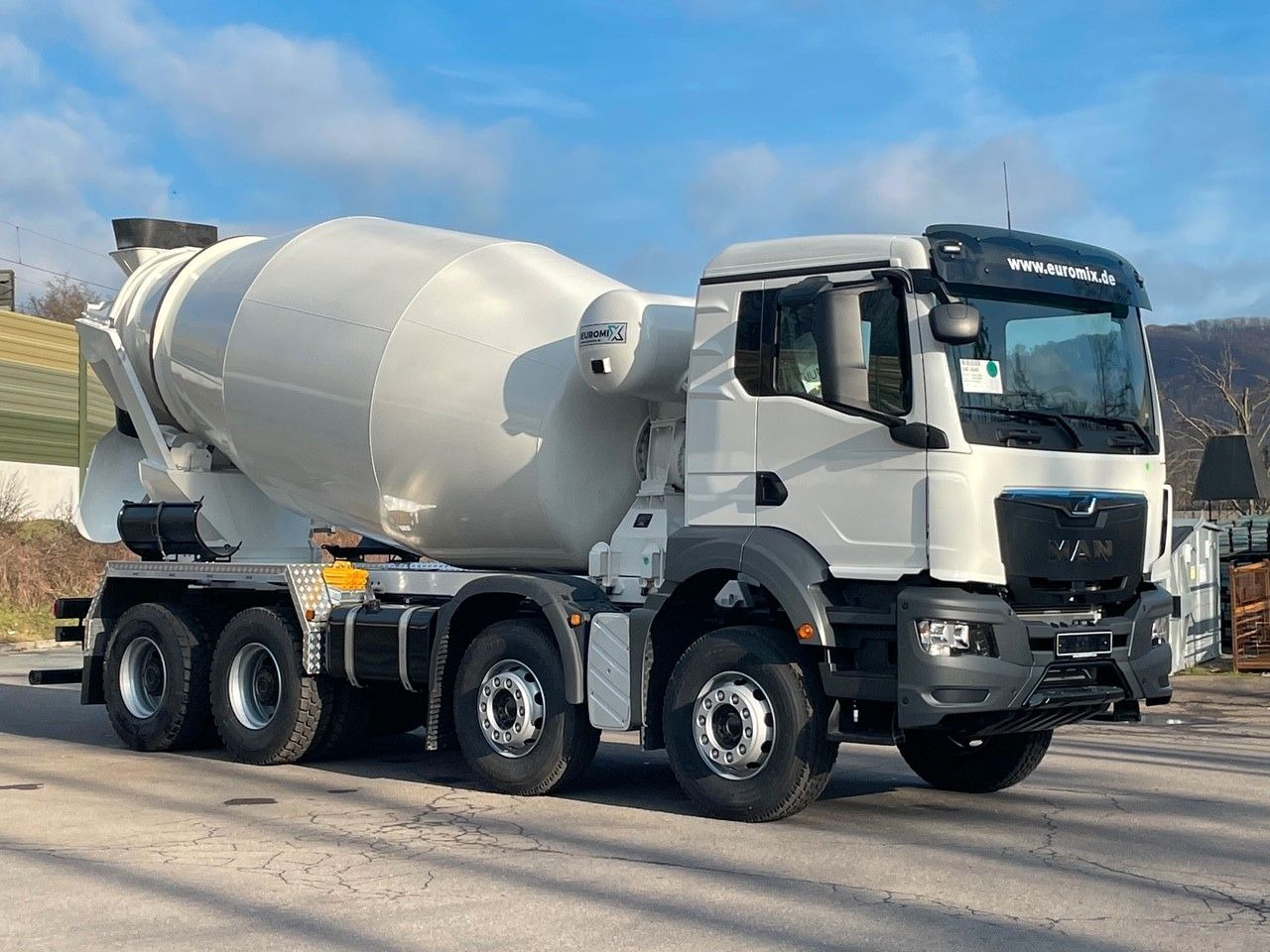 MAN TGS 41.400 8x4 / EuromixMTP EM 10m³ R/ EURO 5 - Concrete mixer truck: picture 1 MAN TGS 41.400 8x4 / EuromixMTP EM 10m³ R/ EURO 5 - Concrete mixer truck: picture 1