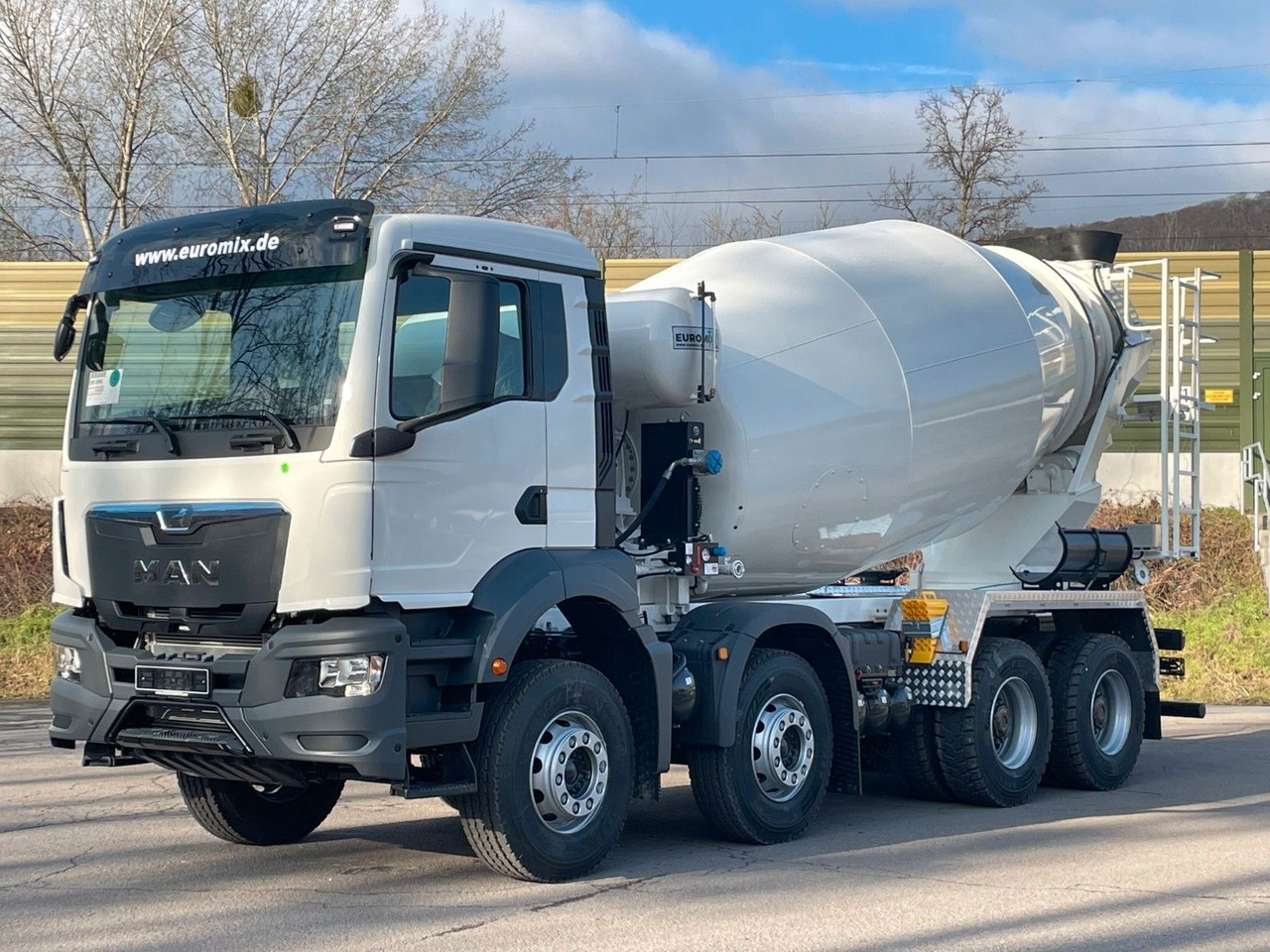 MAN TGS 41.400 8x4 / EuromixMTP EM 10m³ R/ EURO 5 - Concrete mixer truck: picture 3 MAN TGS 41.400 8x4 / EuromixMTP EM 10m³ R/ EURO 5 - Concrete mixer truck: picture 3