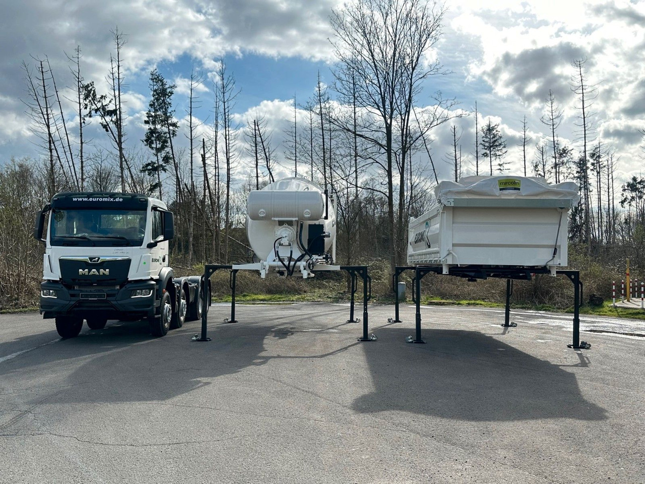 MAN TGS 41.440 8x4 WECHSELSYSTEM KIPPER+MISCHER - Concrete mixer truck: picture 1 MAN TGS 41.440 8x4 WECHSELSYSTEM KIPPER+MISCHER - Concrete mixer truck: picture 1